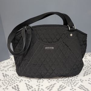 Vera Bradley Glenna Microfiber Shoulder Bag, EUC